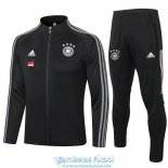 Alemania Chaqueta Black + Pantalon 2020-2021